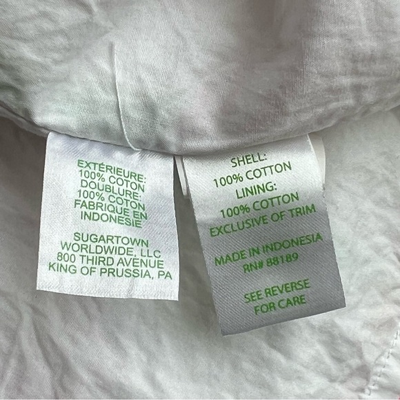 Lilly Pulitzer Janice Resort White Clover Cup Shift Dress Size 8 - Picture 7 of 7